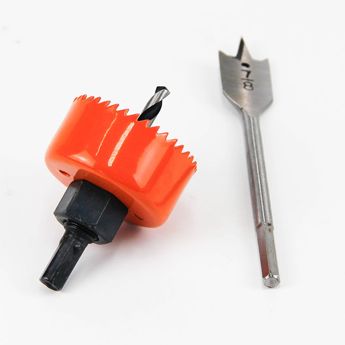 3pcs Carbon Steel Hole Saw Set