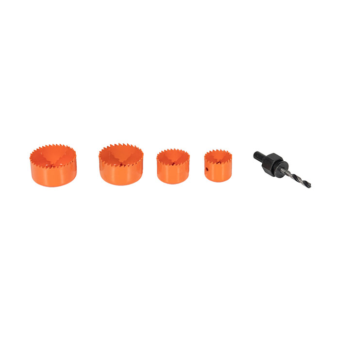 5pcs Carbon Steel Hole Saw Set